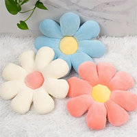 Coussin en forme de fleur 40x40cm, coussin décoratif doux pour canapé, chaise, chambre, bureau, décoration de la maison