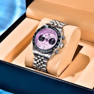 Nuevo Reloj PAGANI DESIGN para Hombre, Reloj de Cuarzo Verde Fluorescente, Cronógrafo Deportivo de Velocidad para Hombre, Zafiro, Resistente al Agua - Product Image 2