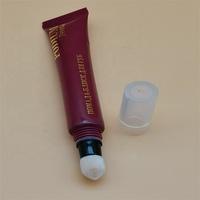 Tube d'emballage de crème BB CC vide de fond de teint cosmétique personnalisé de 20ml avec applicateur de flocage Tubes en plastique de compression de baume à lèvres