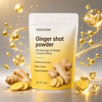 Complément alimentaire en poudre de curcuma et gingembre OEM/ODM personnalisé pour adultes et femmes – Soutien naturel à la digestion et au bien-être