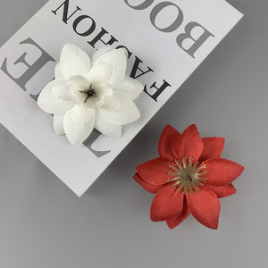 Fleurs artificielles de gloire du soir, diamètre 10 cm, roses en soie, décorations de mariage DIY, accessoires pour la maison - Product Image 4