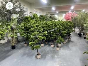 Thực Tế Cao Nhân Tạo Tuyết Tùng Cây Thông Trong Nhà Ngoài Trời Vườn Cảnh Quan Bonsai Trang Trí Nội Thất Nhựa Bền Gỗ Nhân Tạo - Product Image 4