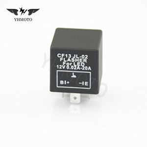 Relais clignotant LED YHMOTO CF13 pour voiture, moto, VTT, quad 12V, contrôleur électronique de clignotement - Product Image 4