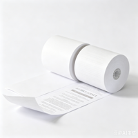 Rouleaux de papier thermique pour caisse enregistreuse industrielle Gold East sans BPA, 57*40mm, écologiques, sensibles à la chaleur, pour imprimantes POS et ATM