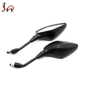 Réflecteur de rétroviseur noir 10MM, accessoires de moto à usages multiples, miroir arrière noir pour motocyclette - Product Image 4