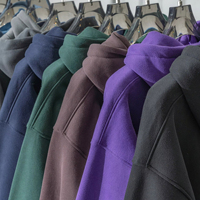 Sonbahar Düz Renk Günlük Bol Büyük Beden Kalınlaştırılmış Uzun Çevre Dostu Kapüşonlu Üniseks Polar Astarlı Sweatshirt %100