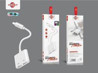 Perlindungan OTP Output DC Cepat Audio Hi-Fi USB-C ke 3.5mm untuk Android Windows Tablet Laptop Adaptor Audio Konverter Headphone