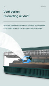 Wonegg xu hướng mới hoàn toàn tự động 25 chim brooder nhập khẩu brooders hộp cho gia cầm Gà Con - Product Image 6