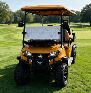 Voiturette de golf électrique 6 places personnalisable, fabriquée en Chine, avec rideau de pluie, tout-terrain, homologuée LSV - Product Image 6