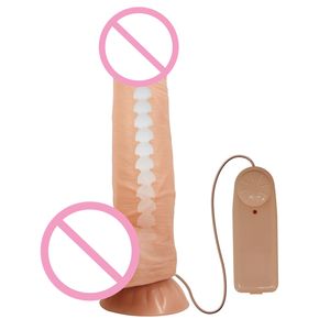 Gode réaliste vibrateur jouets sexuels pour adultes pour femme gros pénis bite vagin Masturbation féminine - Product Image 2