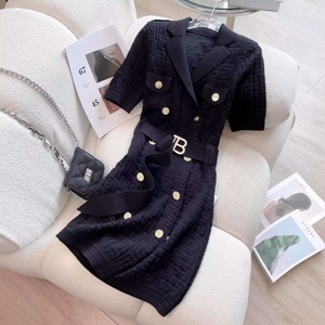 Falda Midi <span class=keywords><strong>de</strong></span> Punto para <span class=keywords><strong>Mujer</strong></span>, Elegante, Entallada, Natural, Sólida, Antiestática, Ideal para el Trabajo Urbano y Desplazamientos Diarios - Product Image 2