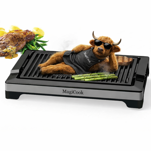 Asador Eléctrico Portátil Sin Humo en Oferta, con Extractor de Humo para Uso en Mesa, Hogar y Apartamento - Product Image 2