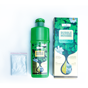 Oem/ODM Hữu Cơ 500Ml Sử Dụng Hàng Ngày Màu Đen Thuốc Nhuộm Tóc Dầu Gội Lâu Dài Bán Vĩnh Viễn Kem Tự Nhiên Màu Đen Tóc Màu Xanh Lá Cây Chất Liệu - Product Image 4