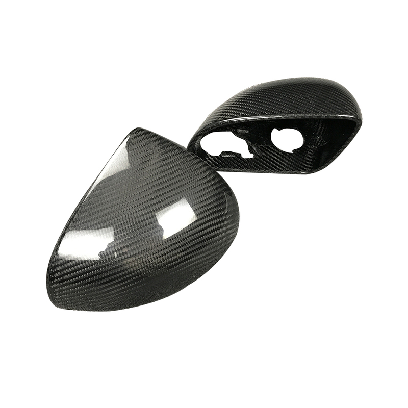 100 Real Dry Carbon Fiber Rearview