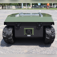 Véhicule tout-terrain multifonctionnel Escalier Réservoir d'escalade Chenille de voiture électrique Châssis de robot mobile autonome