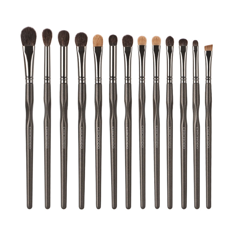 Printed color 13 eye shadow brushes