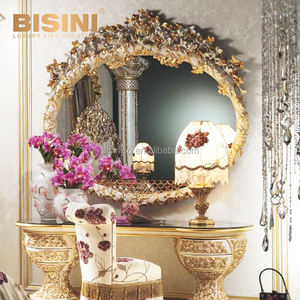 ロイヤルインペリアルフランスヴェルサイユ様式金箔木彫りポスター付き天蓋付きベッド（ヴィラのマスターベッドルーム用） - Product Image 5