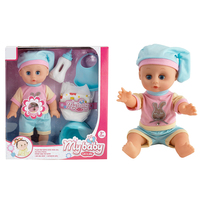 Cadeaux pour enfants 12 poupées bébé reborn Ic, filles, boit et fait pipi, poupée bébé vivante, jouet, poupée bébé de 14 pouces