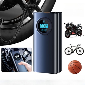<b>Car</b> Tyre Rechargeable Quick <b>Inflating</b> Tire Pump with Digital Gauge for Motorbike Auto - Product Image 2