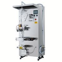 Machine de remplissage automatique de sacs de glace 2000 BPH, électrique 220V, pour eau, boissons, jus et autres liquides, garantie 1 an, avec PLC