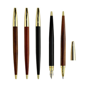 <span class=keywords><strong>Stylo</strong></span> plume en bois de santal, usage professionnel, qualité supérieure, <span class=keywords><strong>stylo</strong></span> cadeau, finition brillante, gravure laser, impression de logos, encre bleue/noire - Product Image 5