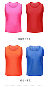 Versatile <b>Training</b> <b>Vest</b> for <b>Football</b> and Basketball Activities Customizable Cross-Border Apparel - Product Image 6