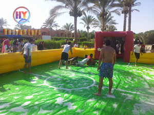 Terrain <span class=keywords><strong>de</strong></span> football gonflable étanche à l'air, terrain <span class=keywords><strong>de</strong></span> football aquatique gonflable pour <span class=keywords><strong>le</strong></span> football humain, jeux <span class=keywords><strong>de</strong></span> team building en bulle - Product Image 6