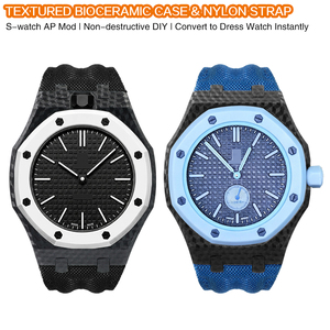 Kit de modification Upro, boîtier de montre en biocéramique avec bracelet de remplacement en nylon pour montre Ap s-watch, pièces de rechange, kit de modification - Product Image 2