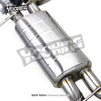 Échappement Valvetronic automatique pour BMW M850 M850i Alpina B8 G14 G15 G16 4.4TT 2019-2023 tuyau d'échappement en acier inoxydable