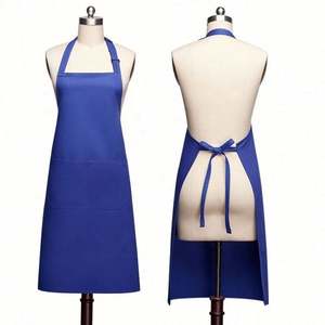 Tabliers de cuisine en coton personnalisés avec logo, tabliers de cuisine bon marché en gros pour cafés, restaurants, tablier de cuisine - Product Image 2