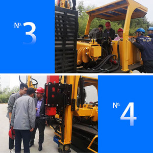 Machines de forage solaires montées sur chenilles à performance stable <span class=keywords><strong>pour</strong></span> le forage de roches dures / Machine de forage hydraulique <span class=keywords><strong>pour</strong></span> pieutage - Product Image 6