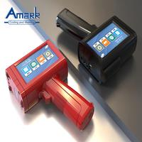 Nouvelle imprimante d'étiquettes portable à jet d'encre Ricoh avec tête d'impression, alimentée par batterie, pour le codage de logos de boîtes, de lots, de dates d'expiration et de matériaux (œufs, etc.)