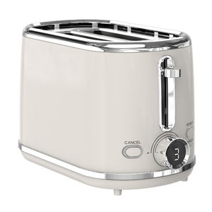 Pantalla táctil a Color inteligente <span class=keywords><strong>barato</strong></span> 2 rebanadas tostadora carcasa de plástico Control de tostado ajustable tostadora eléctrica autocentrante - Product Image 4