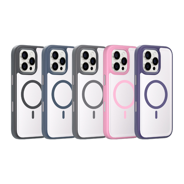 TPU PC Phone Case for IPhone16 Pro MAX Cover with Anti-scratch Protection Compatibilit Magnetic for IPhone13 14 15 16 Pro Case