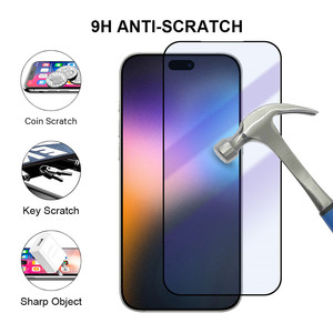 3D 9H copertura completa Anti blu protezione degli occhi vetro temperato protezione dello schermo per <span class=keywords><strong>iPhone</strong></span> 17 16 14 15 13 <span class=keywords><strong>12</strong></span> <span class=keywords><strong>Pro</strong></span> Max <span class=keywords><strong>pellicola</strong></span> dello schermo del telefono - Product Image 3