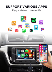 Không dây Carplay Adapter iPhone và Android tự động hỗ trợ GPS Navigation, chơi nhạc, điều khiển bằng giọng nói - Product Image 3