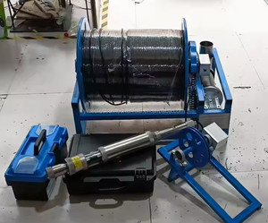 Auto Winch 73mm Dual kamera kualitas tinggi fungsi fokus resolusi tinggi Borehole kamera inspeksi - Product Image 1