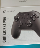 Control Inalámbrico para Juegos Gulikit KK3 Pro con Vibración, Joystick con Efecto Hall, Gamepad para PC, Consola, Android, IOS