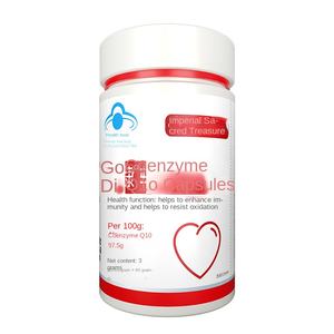 แคปซูลโคเอนไซม์ <span class=keywords><strong>Q10</strong></span>ผู้ใหญ่เพิ่มภูมิคุ้มกันและสารต้านอนุมูลอิสระ60แคปซูลประโยชน์ต่อการเจริญเติบโตของเส้นผม - Product Image 1