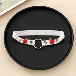 Nouvelle <span class=keywords><strong>Jarretière</strong></span> Sexy Personnalisée à Bande Élastique avec Anneau en O et Rivets, <span class=keywords><strong>Jarretière</strong></span> de Jambe pour <span class=keywords><strong>Mariage</strong></span>, <span class=keywords><strong>Jarretière</strong></span> de Cuisse Ajustable pour Filles avec Fleur - Product Image 4