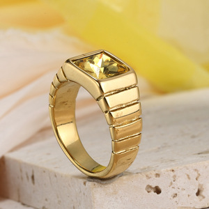 خواتم أنيقة فاخرة مرصعة بالأحجار الكريمة للرجال والنساء - Product Image 3