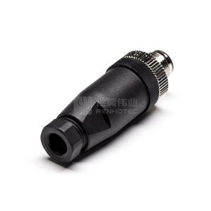 موصل M12 بمعيار IP67، موصل Profinet بـ 5 نقاط توصيل، توصيل بالبراغي - Product Image 2