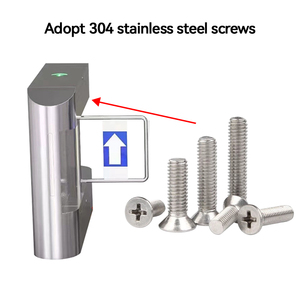 고품질 수동 스윙 턴스틸 배리어 카운터 포함 공공 화장실용 - Product Image 2