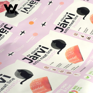 <span class=keywords><strong>Film</strong></span> en rouleau d'emballage personnalisé imprimé laminé RCPP haute barrière haute température 121 pour aliments humides pour chiens - Product Image 2