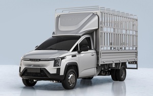 热销五菱G210P载货卡车，带桩体EEC电动货车53.58kwh新能源电动汽车货物围栏LHD - Product Image 2