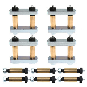 Kit de mejora de grilletes Getitall de 3.125 pulgadas de acero para adaptación de remolques de camión con eje tándem - Product Image 5
