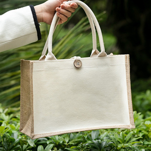 Sacs à main de grande capacité, sacs à bandoulière, sacs fourre-tout en toile personnalisés avec logo écologique, sacs de shopping tendance de haute qualité - Product Image 3