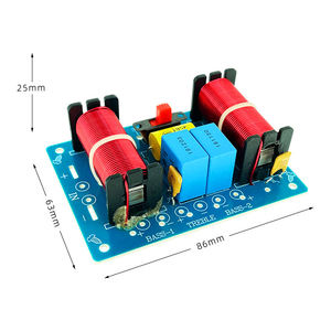 Профессиональный 1 тройной 2 басовый динамик дополнительный делитель частоты Hi-Fi аудио кроссовер 3 Way 100W WEAH 307 - Product Image 5