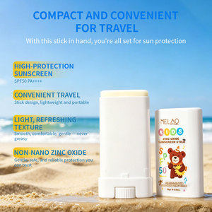 Kids <strong>Sunscreen</strong> Stick SPF 50 Waterproof Sweatproof <strong>Hypoallergenic</strong> Gentle Sun Stick for Toddlers Children Outdoor Beach Daily Use - Product Image 4