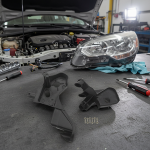 Kit de reparación de faros (2 piezas) lado derecho para compatible con Citroen C4 11-17 OEM 6212.H0 - Product Image 3